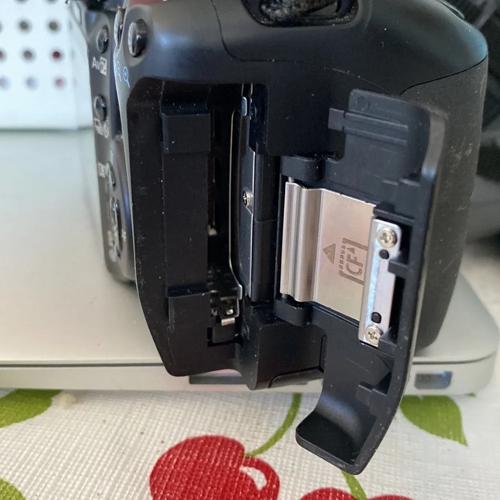 Canon EOS digital rebel still black camera